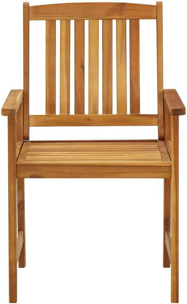Alt view image 10 of 13 - vidaXL Director's Chairs with Cushions 2 pcs Solid Acacia Wood