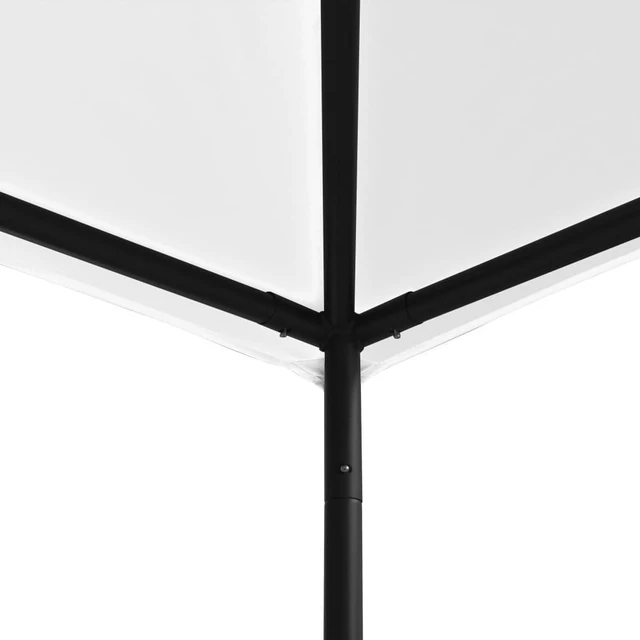 Alt view image 10 of 14 - vidaXL Gazebo Outdoor Canopy Tent Patio Pavilion Party Tent with Roof White