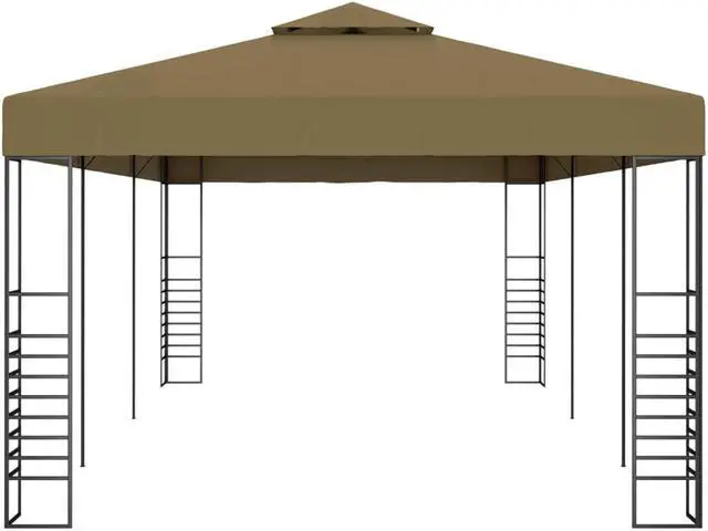 Alt view image 3 of 7 - vidaXL Gazebo Pop up Canopy Party Tent Patio Pavilion with Roof Anthracite