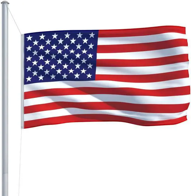 Alt view image 4 of 12 - vidaXL US Flag American Flag for Outdoor Holiday Yard Patio Garden USA Flag
