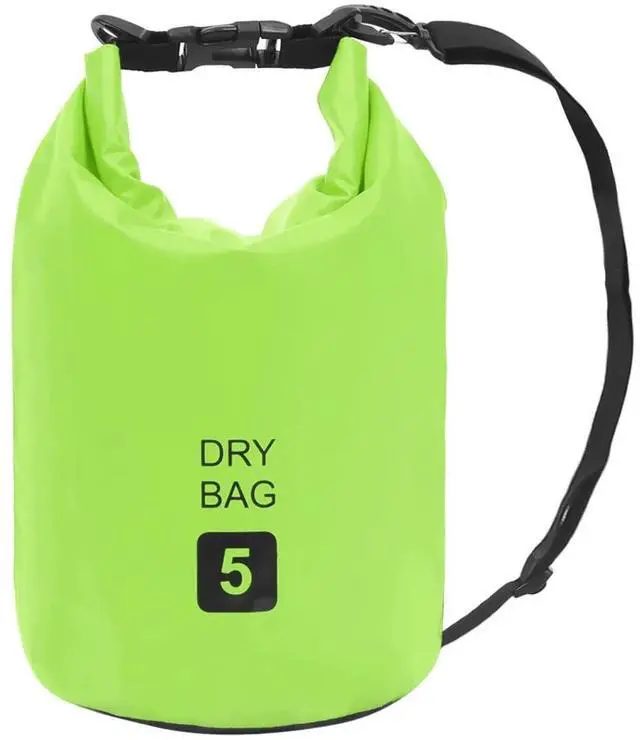 Alt view image 8 of 11 - vidaXL Dry Bag Green 1.3 gal PVC