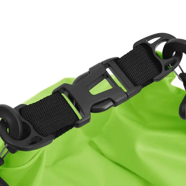 Alt view image 12 of 12 - vidaXL Dry Bag Green 2.6 gal PVC