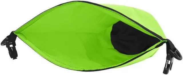 Alt view image 7 of 12 - vidaXL Dry Bag Waterproof Backpack Dry Sack Dry Bag with Zipper Green PVC