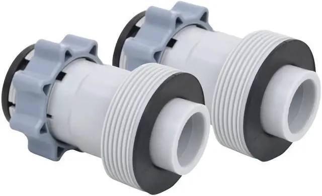 Main image of vidaXL Pool Hose Adapters Pool Hose Connectors Pool Hose Fittings 2 Pcs Type B