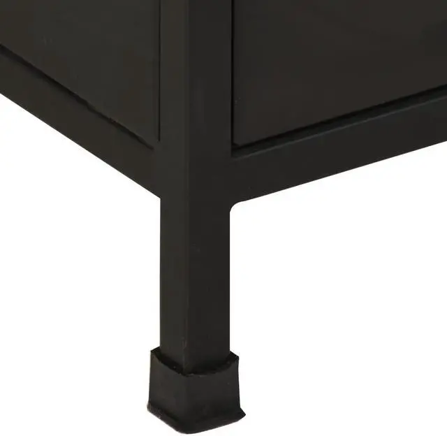 Alt view image 6 of 12 - vidaXL Sideboard 18.5"x13.8"x29.9" Rough Mango Wood Side Cabinet Cupboard