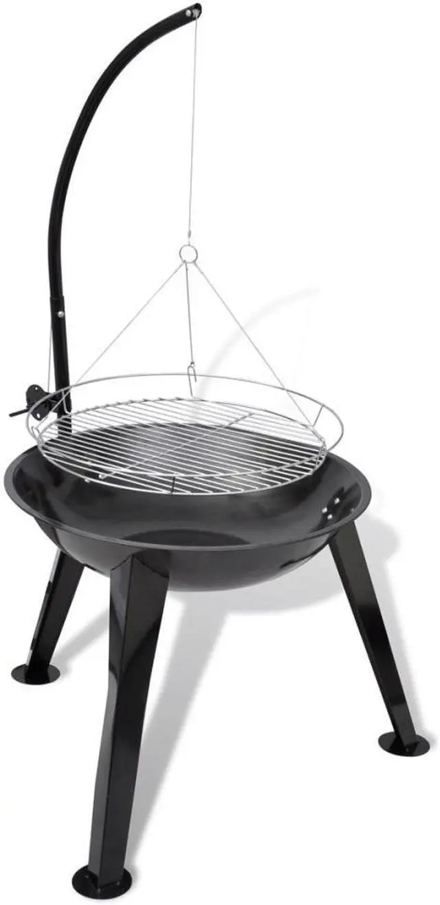 Main image of vidaXL Charcoal Barbecue Charcoal Grill BBQ Grill for Outdoor Camping Picnic