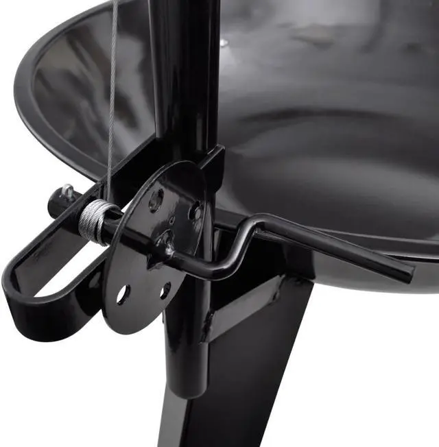 Alt view image 3 of 9 - vidaXL Charcoal Barbecue Charcoal Grill BBQ Grill for Outdoor Camping Picnic