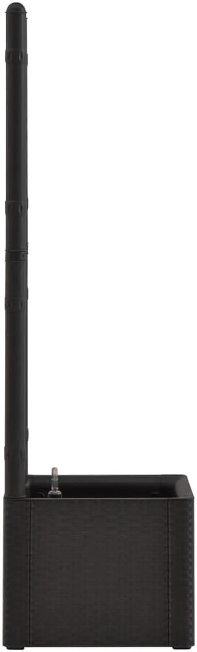 Alt view image 5 of 13 - vidaXL Garden Raised Bed with Trellis and Self Watering System Anthracite