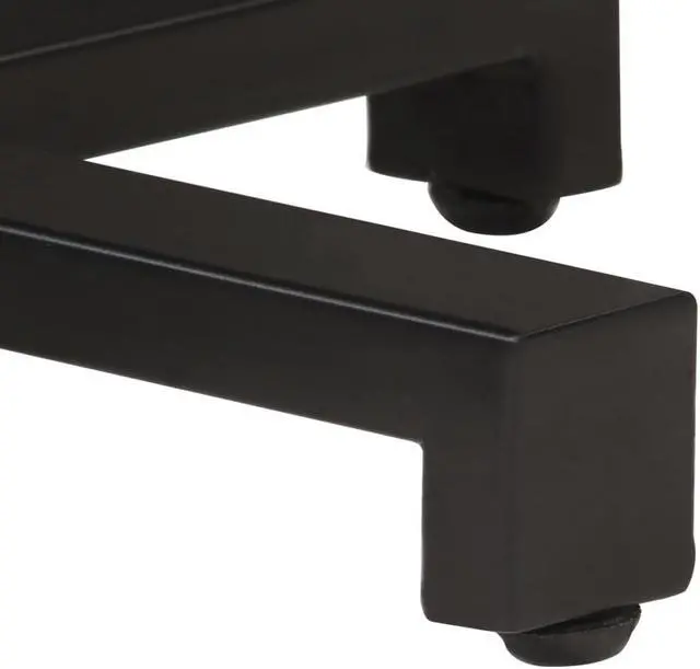 Alt view image 8 of 15 - vidaXL Bistro Table Round 31.5"x29.5" Rough Mango Wood