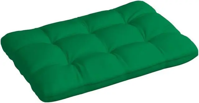 Alt view image 4 of 12 - vidaXL Chair Cushion 5 Pcs Outdoor Pallet Seat Cushion Sofa Pad Green Fabric