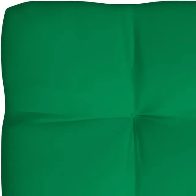 Alt view image 7 of 12 - vidaXL Chair Cushion 5 Pcs Outdoor Pallet Seat Cushion Sofa Pad Green Fabric