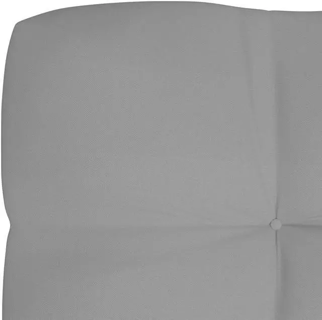 Alt view image 3 of 12 - vidaXL Chair Cushion Outdoor Patio Pallet Seat Cushion Sofa Pad Gray Fabric