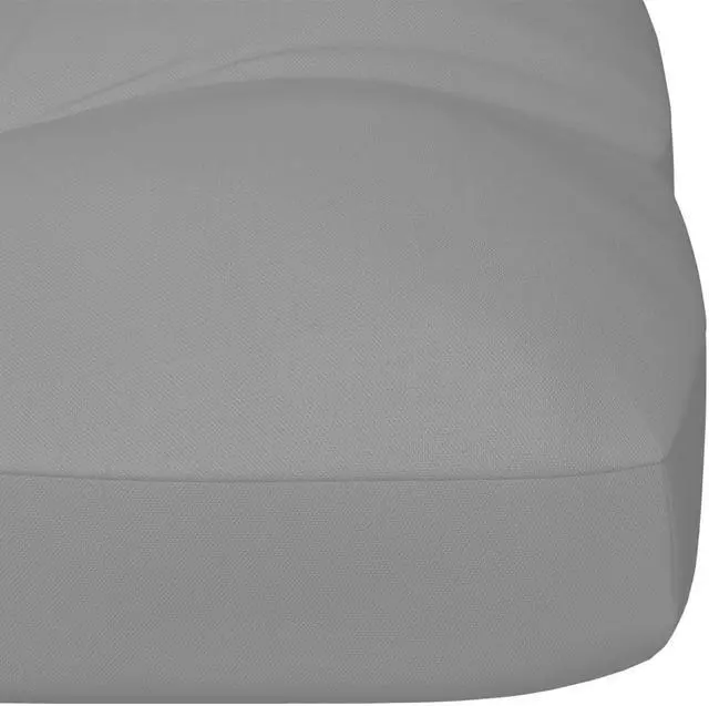 Alt view image 4 of 12 - vidaXL Chair Cushion Outdoor Patio Pallet Seat Cushion Sofa Pad Gray Fabric