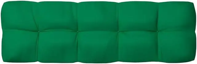 Alt view image 5 of 12 - vidaXL Chair Cushion 5 Pcs Outdoor Pallet Seat Cushion Sofa Pad Green Fabric