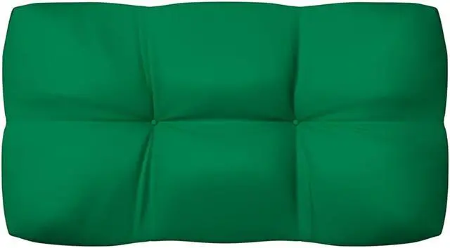 Alt view image 6 of 12 - vidaXL Chair Cushion 5 Pcs Outdoor Pallet Seat Cushion Sofa Pad Green Fabric