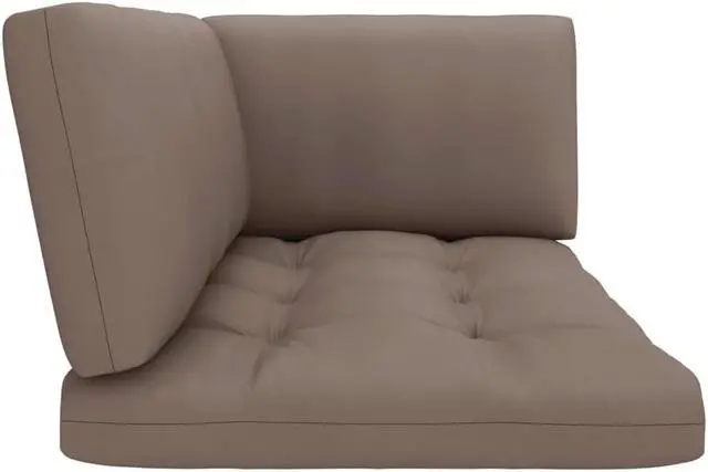 Alt view image 4 of 15 - vidaXL Chair Cushion 3 Pcs Outdoor Pallet Seat Cushion Sofa Pad Red Fabric
