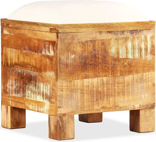 Main image of vidaXL Storage Bench Storage Cabinet Hall Entryway Bench Solid Reclaimed Wood