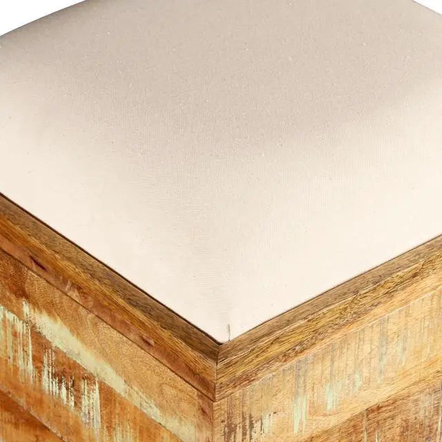 Alt view image 7 of 12 - vidaXL Storage Bench Storage Cabinet Hall Entryway Bench Solid Reclaimed Wood