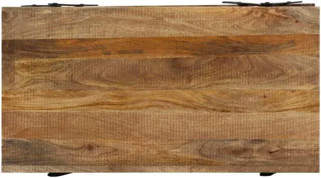 Alt view image 4 of 12 - vidaXL Coffee Table End Table Sofa Table with Storage Shelf Solid Wood Mango