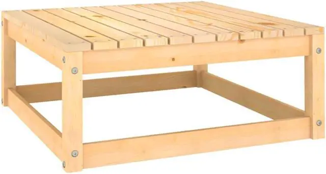 Alt view image 5 of 7 - vidaXL Patio Furniture Set 6 Piece Sofa Set with Cushions Solid Wood Pine