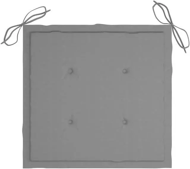 Alt view image 11 of 16 - vidaXL Chair Cushion 4 Pcs Outdoor Patio Seat Cushion Pad Gray Oxford Fabric