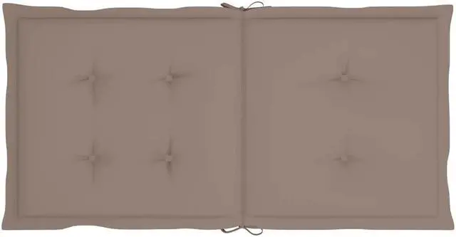 Alt view image 10 of 17 - vidaXL Chair Cushion 6 Pcs Outdoor Patio Chair Cushion Pad Taupe Oxford Fabric