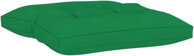 Alt view image 2 of 12 - vidaXL Chair Cushion Outdoor Patio Pallet Cushion Seat Pad Pillow Green Fabric