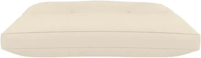 Alt view image 4 of 12 - vidaXL Chair Cushion Outdoor Patio Pallet Cushion Seat Pad Pillow Cream Fabric