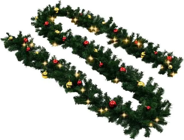 Alt view image 16 of 18 - vidaXL Artificial Christmas Tree with Stand/LED 70.9" Fiber Optic
