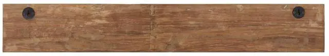 Alt view image 4 of 16 - vidaXL Hall Hanger with 5 Hooks 39.4"x1"x5.9" Solid Reclaimed Wood