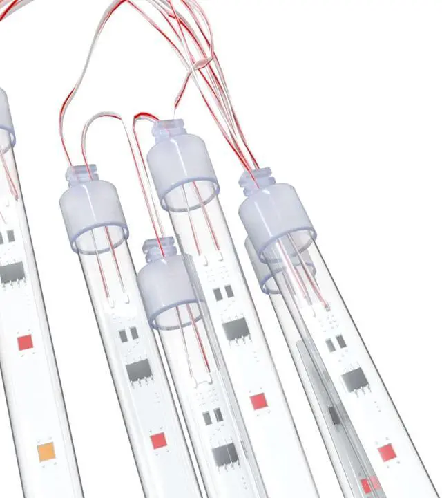 Alt view image 10 of 14 - vidaXL Solar Fairy Lights 2 Pcs Christmas LED String Lights for Party Blue