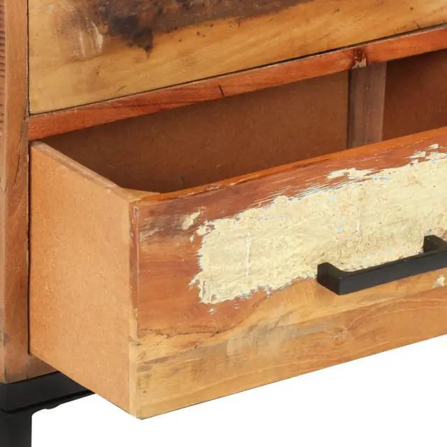 Alt view image 6 of 7 - vidaXL Sideboard Buffet Cabinet with Storage for Kitchen Solid Wood Mango