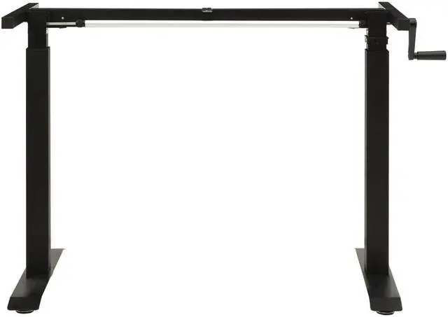 Alt view image 3 of 12 - vidaXL Standing Desk Frame Adjustable Legs Computer Desk Base for Home Office
