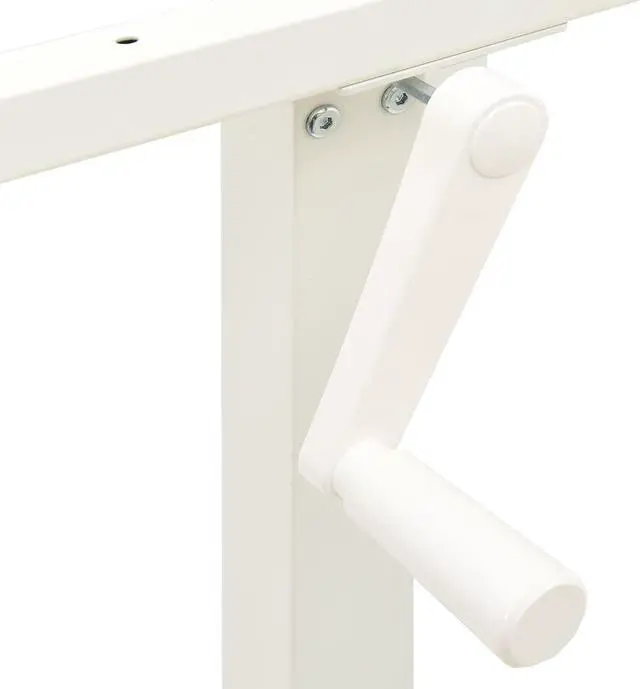 Alt view image 7 of 12 - vidaXL Standing Desk Frame Adjustable Legs Computer Desk Base for Home Office