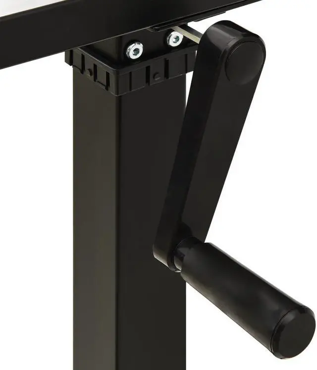 Alt view image 7 of 12 - vidaXL Standing Desk Frame Adjustable Legs Computer Desk Base for Home Office