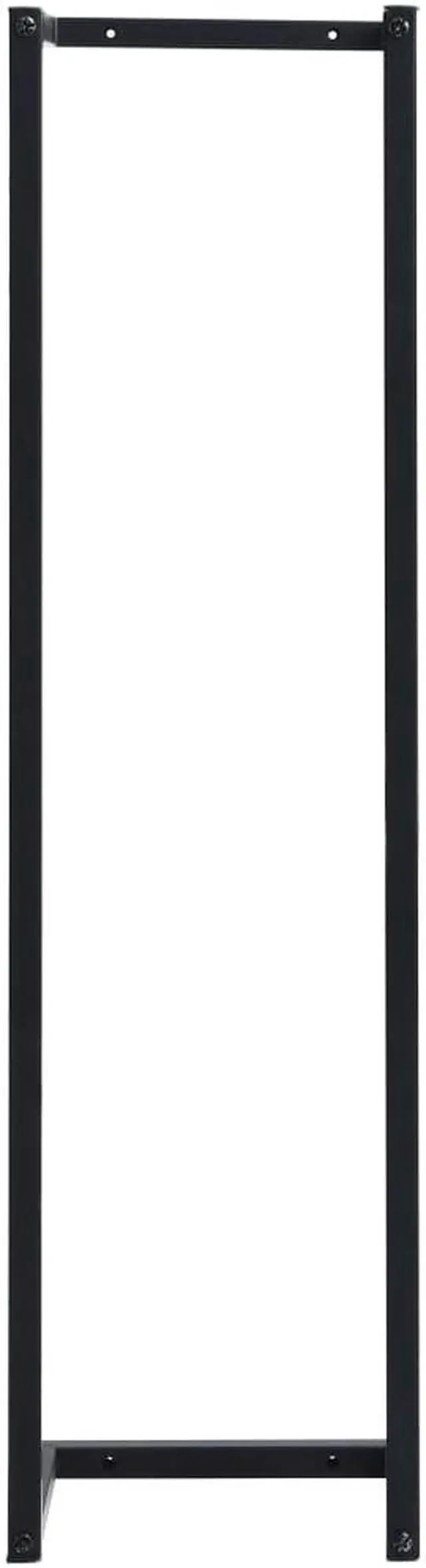 Alt view image 3 of 14 - vidaXL Towel Rack Wall Mounted Bath Towel Storage for Bathroom Black Iron
