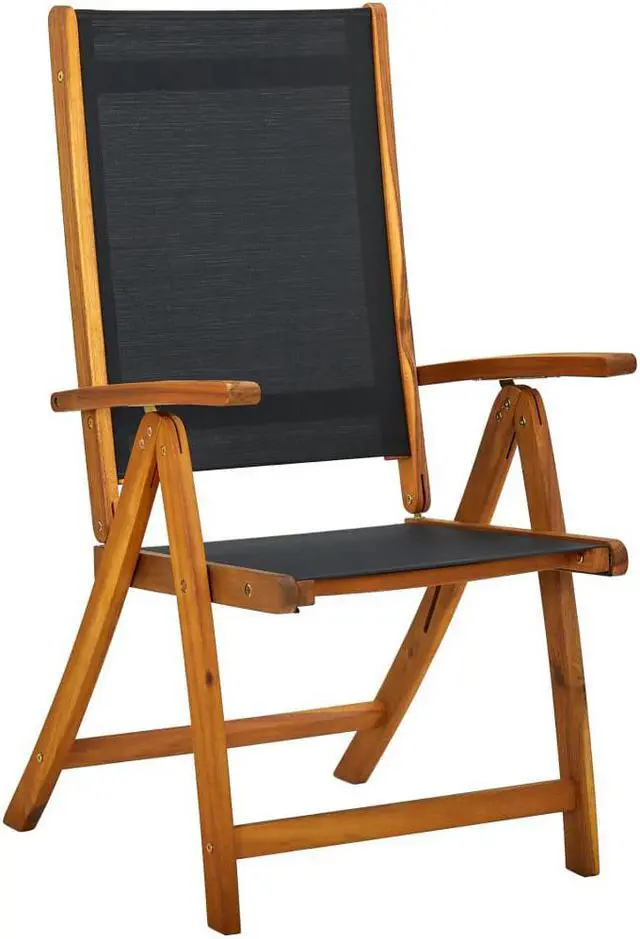 Alt view image 2 of 7 - vidaXL Patio Dining Set 7 Piece Dining Table for Balcony Solid Wood Acacia