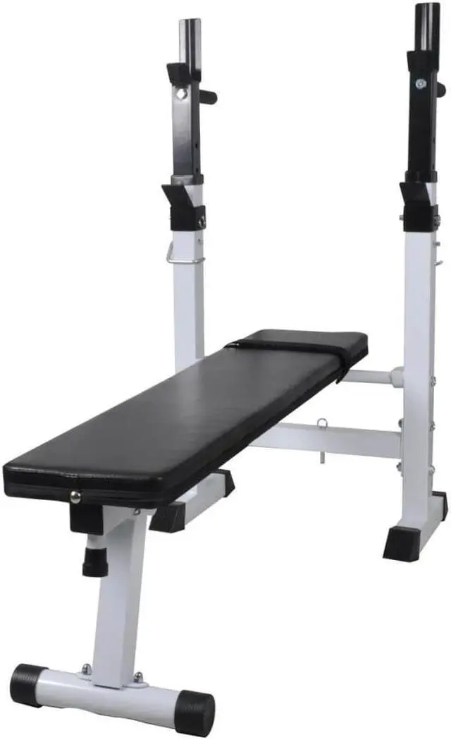 Main image of vidaXL Workout Bench Adjustable Weight Bench Exercise Bench with Weight Rack