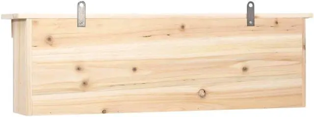 Alt view image 3 of 15 - vidaXL Sparrow House Nest Box with 5 Rooms for Outdoor Garden Solid Wood Fir