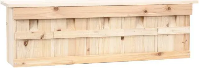 Main image of vidaXL Sparrow House Nest Box with 5 Rooms for Outdoor Garden Solid Wood Fir