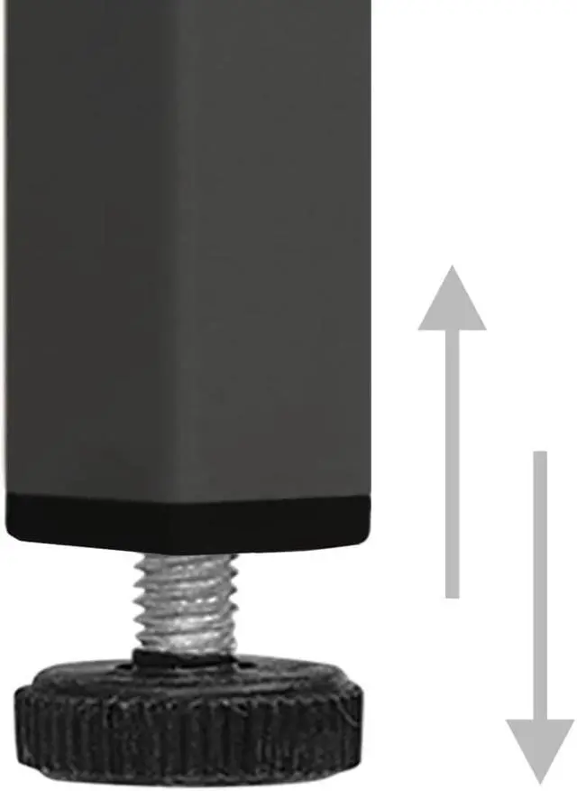 Alt view image 3 of 15 - vidaXL Sideboard Anthracite 41.3" Steel and Tempered Glass Cabinet Furniture