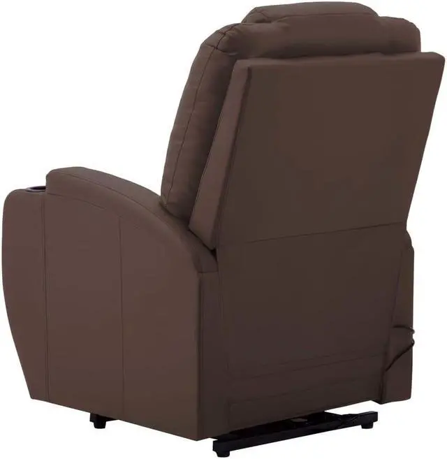 Alt view image 4 of 7 - vidaXL Massage Recliner Chair Electric Reclining Chair for Elderly Cream Fabric