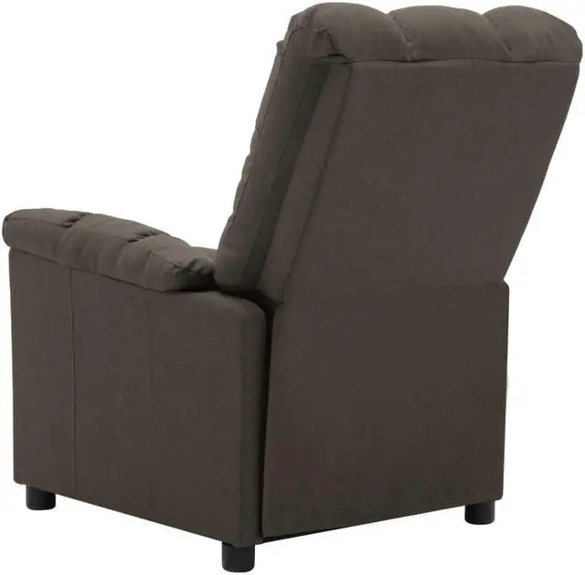 Alt view image 4 of 17 - vidaXL Massage Chair Leisure Adjustable Chair for Home Theater Cream Fabric