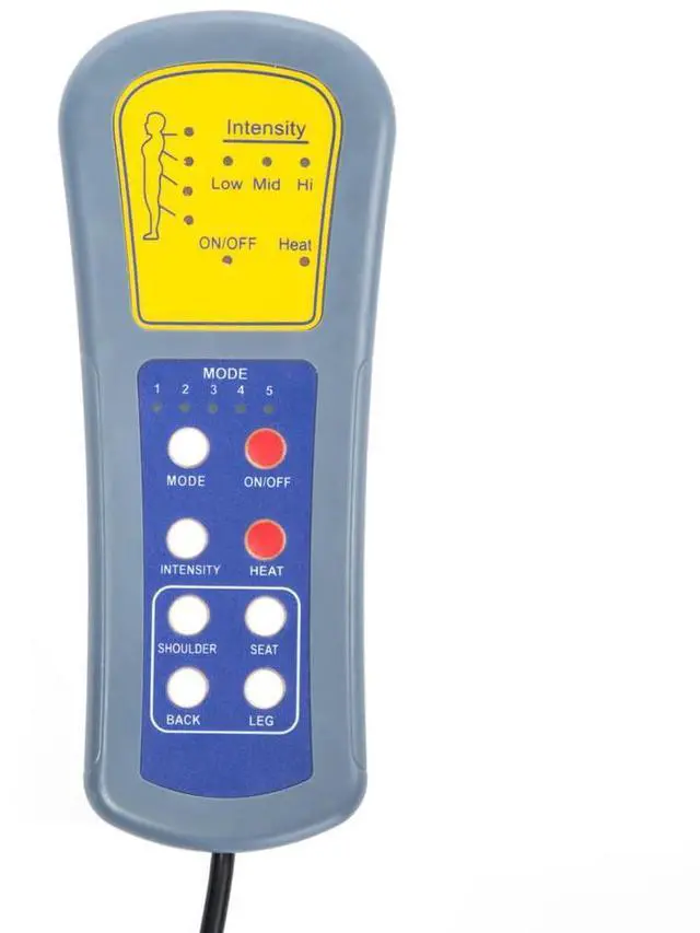 Alt view image 5 of 7 - vidaXL Massage Recliner Chair Electric Reclining Chair for Elderly Cream Fabric