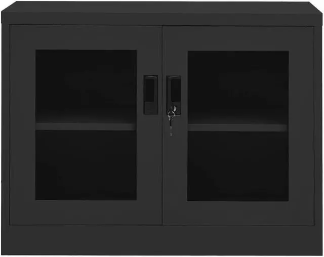 Alt view image 2 of 17 - vidaXL Office Cabinet Storage Cabinet Home Display Cabinet Anthracite Steel