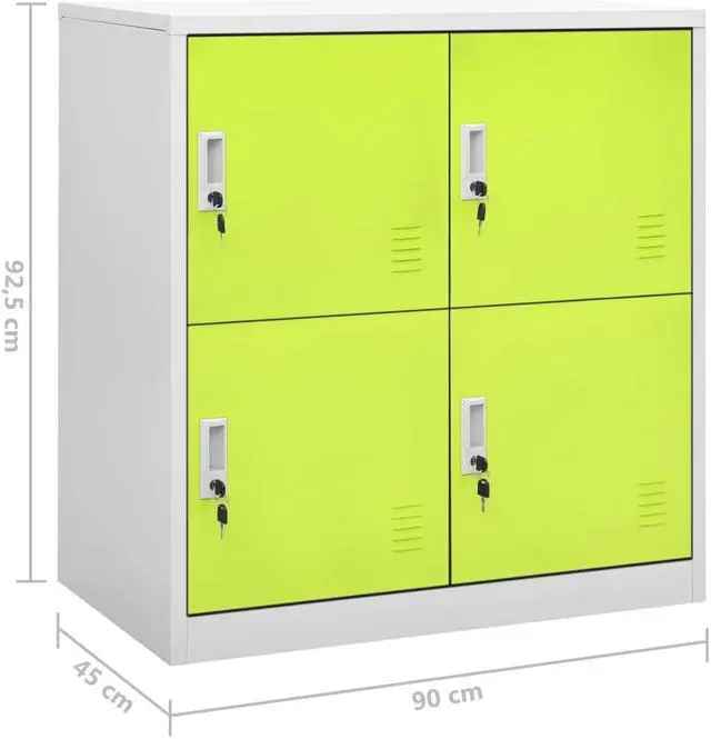 Alt view image 3 of 7 - vidaXL Office Cabinet Storage File Cabinet with Sliding Door Anthracite Steel