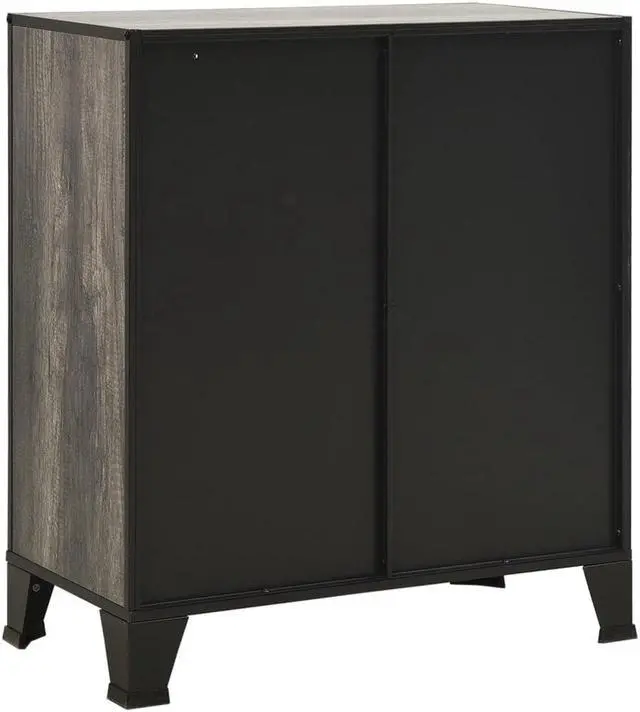 Alt view image 5 of 7 - vidaXL Storage Cabinets File Cabinet Filing Cabinet 2 Pcs Gray Metal and MDF