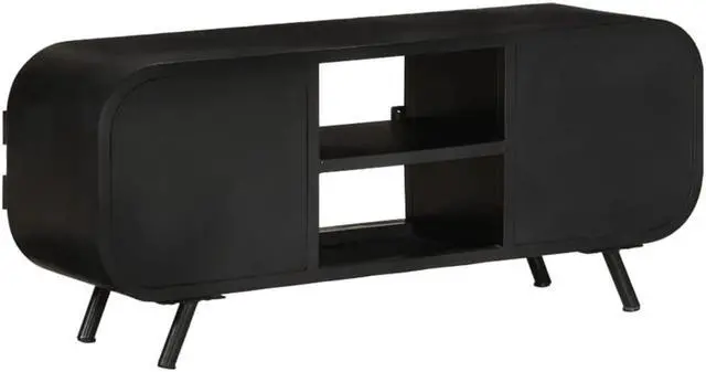 Alt view image 4 of 13 - vidaXL TV Stand TV Console Sideboard TV Unit Media Unit Solid Reclaimed Wood