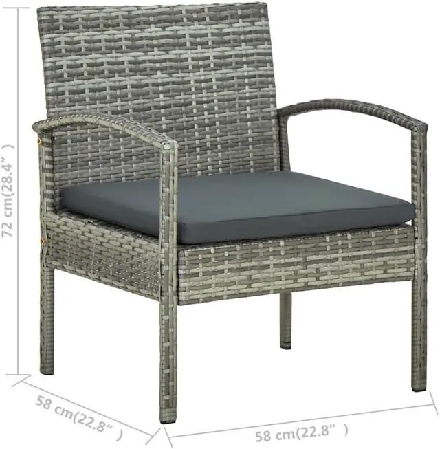 Alt view image 3 of 13 - vidaXL Rocking Chair Outdoor Rocking Chair for Garden Balcony Solid Wood Acacia