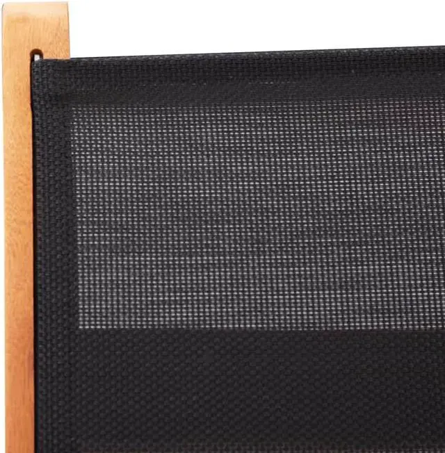 Alt view image 6 of 17 - vidaXL Patio Folding Chairs 2 Pcs Garden Chair Solid Wood Eucalyptus&Textilene